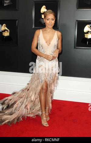 Los Angeles, CA, USA. 10 fév, 2019. Los Angeles, Californie, USA. 10 fév, 2019. 10 février 2019 - Los Angeles, Californie - Jada Pinkett Smith. 61e GRAMMY Awards tenue au Staples Center. Photo Credit : Crédit : AdMedia AdMedia/ZUMA/Alamy Fil Live News Crédit : ZUMA Press, Inc./Alamy Live News Banque D'Images