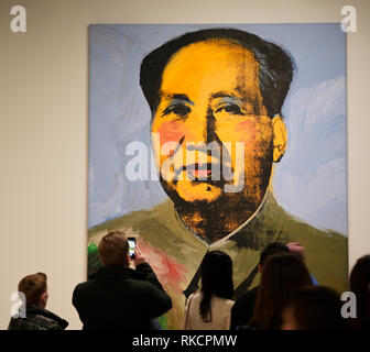 Portrait de Mao, Andy Warhol, 1972 Banque D'Images