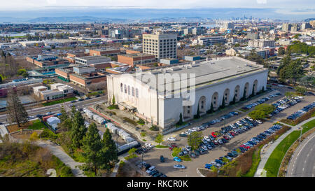 1914 Kaiser Convention Center, bâtiment d'intérêt historique, Oakland, CA, USA Banque D'Images