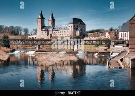 Le château Schloss Rochlitz Rochlitz Banque D'Images