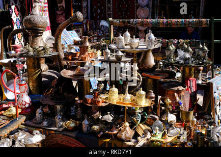 Souvenirs sur l'affichage à l'bazar Bascarsija à Sarajevo, Bosnie-et-Herzégovine. Banque D'Images