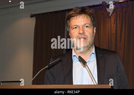 Les célébrités assistant à la réception du Nouvel An Blankenese à Suellberg Hambourg avec : Robert Habeck Où : Hambourg, Allemagne Quand : 10 Jan 2019 Credit : Becher/WENN.com Banque D'Images