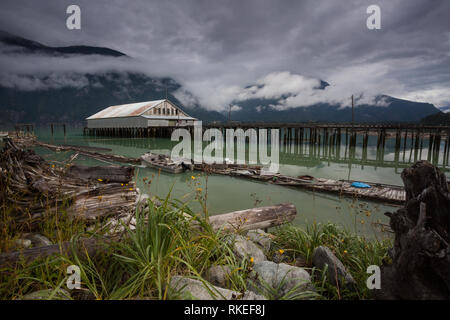 Bella Coola, Central Coast, British Columbia, Canada Banque D'Images