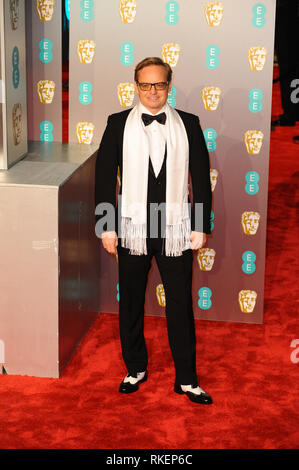 Jon S. Baird assiste à l'EE British Academy Film Awards au Royal Albert Hall à Kensington, Londres. Banque D'Images