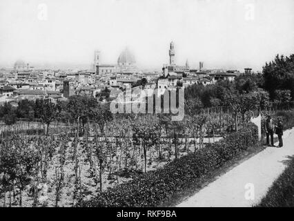 Panorama, florence, toscane, italie 1900-10 Banque D'Images