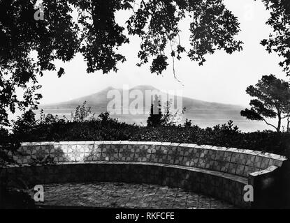 Villa rosebery, majolique, Naples, Campanie, Italie 1920 Banque D'Images