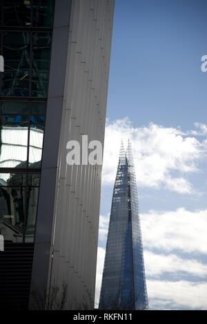 Le shard est le deuxième bâtiment le plus haut de Londres Banque D'Images