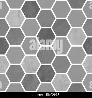 Une ruche transparente géométrique numérique multicolore motif nid d/- lorsqu'il est répété la tuile fait un modèle homogène. Banque D'Images