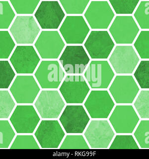 Une ruche transparente géométrique numérique multicolore motif nid d/- lorsqu'il est répété la tuile fait un modèle homogène. Banque D'Images