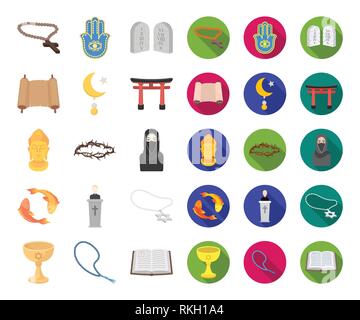 L'art,accessoires,perles, bible,bouddha,caricature,télévision,christian,christianisme,collection,commandements confession,croissant,couronne,coupe,,david,design,foi,poissons,icône,hamsa,illustration,islam,isolé,islamique,le judaïsme,logo,koi,menorah,niqab,la prière,prêtre,religion,rite,rosaire,set,culte,signer,star,cote,tanakh,10,épines,torii vecteur,web,vin,vecteurs vecteur culte , Illustration de Vecteur