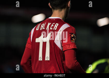 Tom Walker. Salford City FC. Banque D'Images