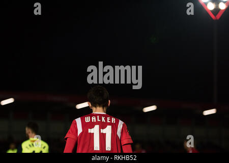 Tom Walker. Salford City FC. Banque D'Images