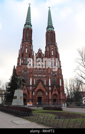 La Cathédrale Saint-florian à Varsovie Pologne Banque D'Images