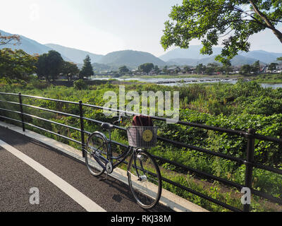 Tourisme au château d'Hiroshima, Japon Banque D'Images