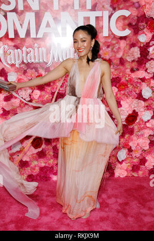 Los Angeles, USA. Feb 11, 2019. Constance Wu à Warner Bros Pictures' 'n'est ce pas romantique' Premiere tenue à l'établissement Ace Hotel à Los Angeles, CA, le 11 février 2019. Crédit photo : Joseph Martinez/PictureLux PictureLux / Crédit : Les Archives de Hollywood/Alamy Live News Banque D'Images