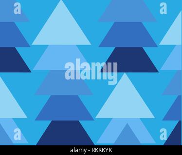 Abstract vector background avec triangles bleu Illustration de Vecteur