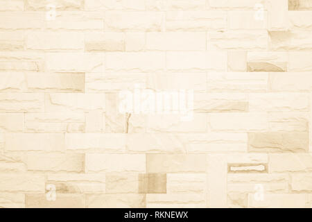 Des couleurs crème et blanc mur en béton ou en pierre art texture background en calcaire peint à la peinture abstraite et de devoirs/maçonnerie ou Banque D'Images