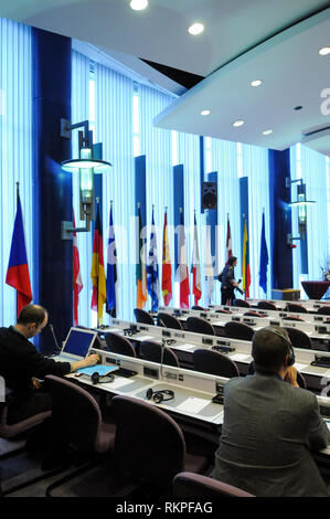 Journée européenne des personnes handicapées, Commission européenne, Bruxelles, le Belgoum Banque D'Images