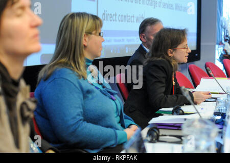 Journée européenne des personnes handicapées, Commission européenne, Bruxelles, le Belgoum Banque D'Images