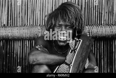 Smiling boy du Swaziland, Zululand, Afrique du Sud, l'Afrique 1927 Banque D'Images