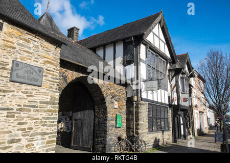 Owain Glyndŵr's Parliament House, Machynlleth, Powys,Mach,county,Milieu,Pays de Galles,Welsh,UK,GO, Banque D'Images