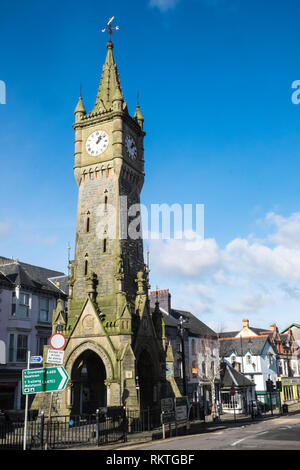 Machynlleth, Powys,Mach,county,Milieu,Pays de Galles,Welsh,UK,GO, Banque D'Images