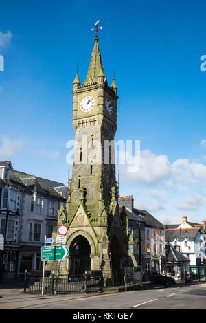 Machynlleth, Powys,Mach,county,Milieu,Pays de Galles,Welsh,UK,GO, Banque D'Images