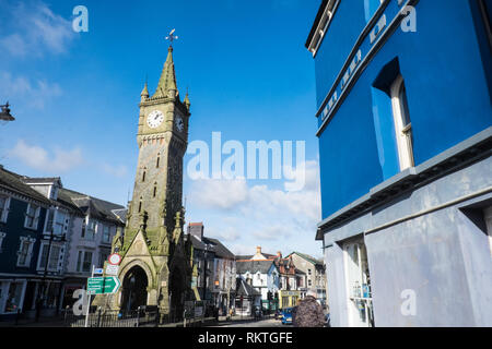 Machynlleth, Powys,Mach,county,Milieu,Pays de Galles,Welsh,UK,GO, Banque D'Images