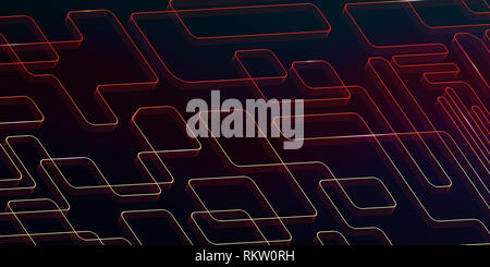 Thème de vérification biométrique , Info bannière graphique arrière-plan. Banque D'Images