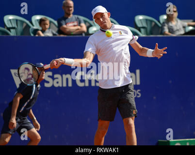 Joueur de tennis Nicolas Jarry (Chili). L'ARGENTINE Ouvrir 2019 Banque D'Images