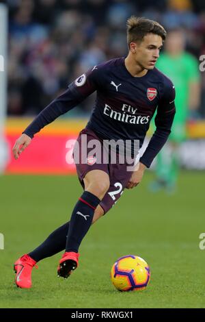 DENIS SUAREZ ARSENAL FC HUDDERSFIELD TOWN FC V ARSENAL FC, PREMIER LEAGUE JOHN SMITH'S STADIUM, Huddersfield, Angleterre 09 février 2019 GBD13759 UTILISATION ÉDITORIALE STRICTEMENT SEULEMENT. Si le joueur/joueurs représentés dans cette image est/sont de jouer pour un club anglais ou l'équipe d'Angleterre. Puis cette image ne peut être utilisé qu'à des fins rédactionnelles. Pas d'utilisation commerciale. Les usages suivants sont également restreintes MÊME SI DANS UN CONTEXTE ÉDITORIAL : utilisez conjointement avec, ou partie de, toute l'audio, vidéo, données, listes de luminaire, club ou la Ligue de logos, pari, jeux ou n'importe quel 'live' services. Banque D'Images