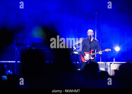 Glasgow, Royaume-Uni. Feb 11, 2019. Tears For Fears - Règle le Tour du monde, jouant l'Hydro Arena. Crédit : Colin Fisher/Alamy Live News Banque D'Images