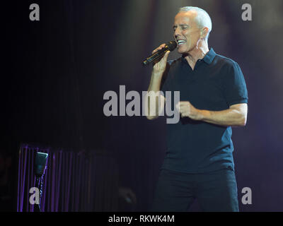 Glasgow, Ecosse, Royaume-Uni. 11e 2019 Ferry. Tears For Fears 0 Roland Orzabal et Curt Smith jouer leur spectacle reportée à la SSE Hydro, Glasgow Grande, au Royaume-Uni. Crédit : Stuart Westwood/Alamy Live News Banque D'Images