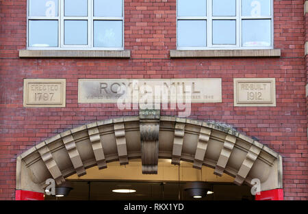 L'usine de Royal dans 4RS Salford-manchester Manchester Banque D'Images