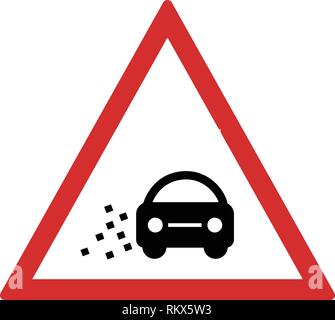 Perdre vecteur Icône Icône gravier signe vecteur Illustration pour utilisation personnelle et commerciale... L'icône de la mode Look propre... Illustration de Vecteur