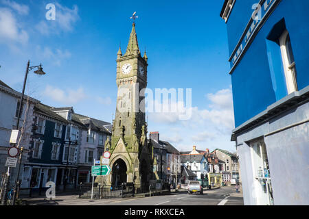 Machynlleth, Powys,Mach,county,Milieu,Pays de Galles,Welsh,UK,GO, Banque D'Images