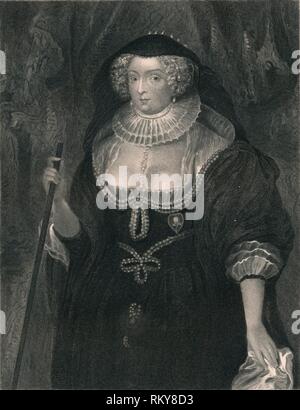 'Frances Howard, Duchesse de Richmond', (milieu du xixe siècle). Organisateur : Peter Lightfoot. Banque D'Images