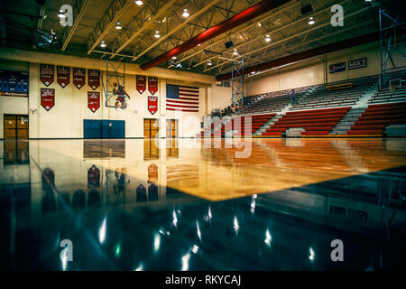 De sport et de basket-ball de Anderson County High School à Lawrenceburg dans le Kentucky. Banque D'Images