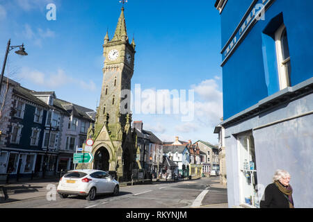 Machynlleth, Powys,Mach,county,Milieu,Pays de Galles,Welsh,UK,GO, Banque D'Images