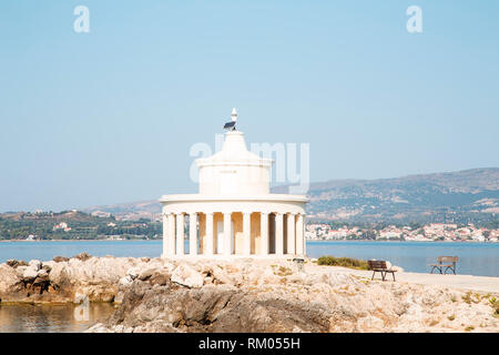 Phare de Saint Theodore à Argostoli, Kefalonia - Grèce Banque D'Images