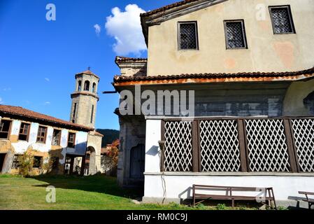 De l'église Sveta Nikola, Koprivstica, la Bulgarie.