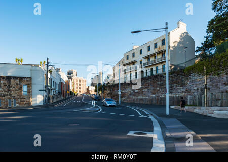 Une scène de rue de Sydney. Banque D'Images