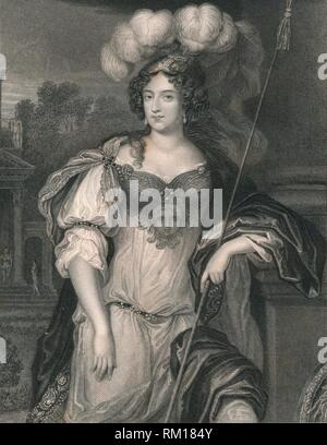 'Frances Theresa Stewart, Duchesse de Richmond', (milieu du xixe siècle). Organisateur : H Robinson. Banque D'Images