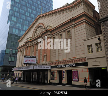 Manchester Opera House, Entrée & Box Office, 3 Quay St, Manchester, North West England, UK, M3 3HP Banque D'Images