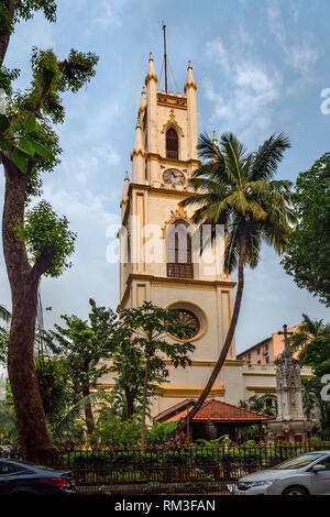 La Cathédrale St Thomas, Fort, Mumbai, Maharashtra, Inde, Asie Banque D'Images