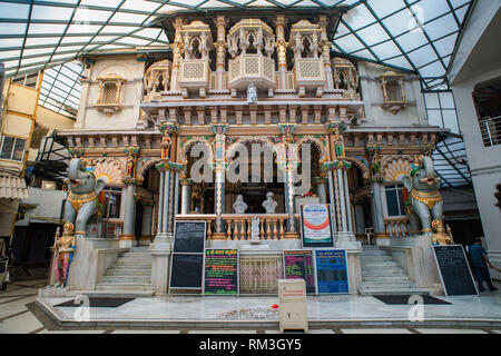 Babu Amichand Panalal Jain temple, Mumbai, Maharashtra, Inde, Asie Banque D'Images