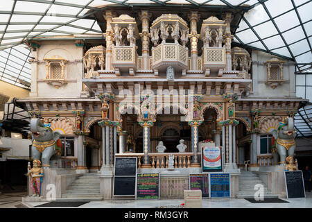 Babu Amichand Panalal Jain temple, Mumbai, Maharashtra, Inde, Asie Banque D'Images