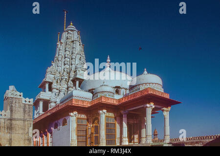 Seth Bhandasar Jain temple, Bikaner, Rajasthan, Inde, Asie Banque D'Images