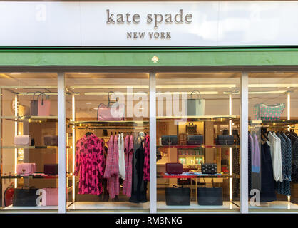 Magasin de Kate Spade à Londres. Banque D'Images