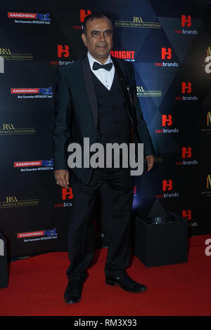 Mumbai, Inde. 12 février 2019. Vishion Jogesh lakhani lors du sommet 2019 Brent à ITC Maratha Hotel Saharin Grand Mumbai, Inde le 12 février 2019. Credit : Prodip Guha/Alamy Live News Banque D'Images